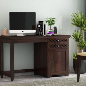 Study Table in Seesam Wood Designer