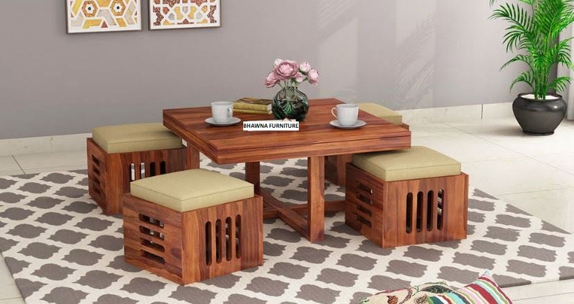 Center Table Style for Home four stool