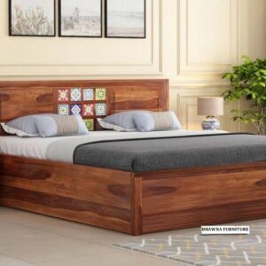 DOUBLE Bed TEEK SEESAM