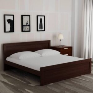 Long Back Double Bedroom Bed without Box