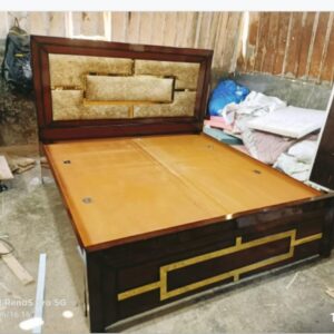 Style Double Bed in Cushion Bed