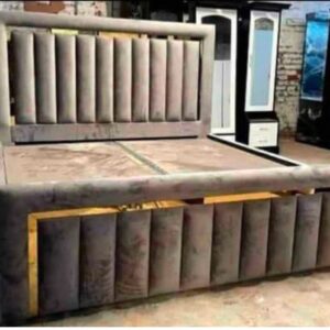 Standing line Double Bed in Upholstery