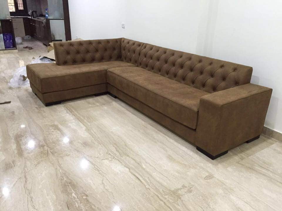L Sofa sets in solid Heavy Design in best Quality - Image 2