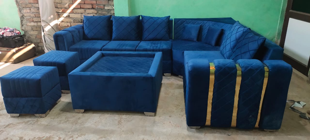 Swing Design in Blue & Golden