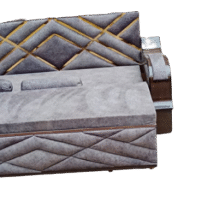 Sofa-Cum-bed With Storage Brown Cross Shades