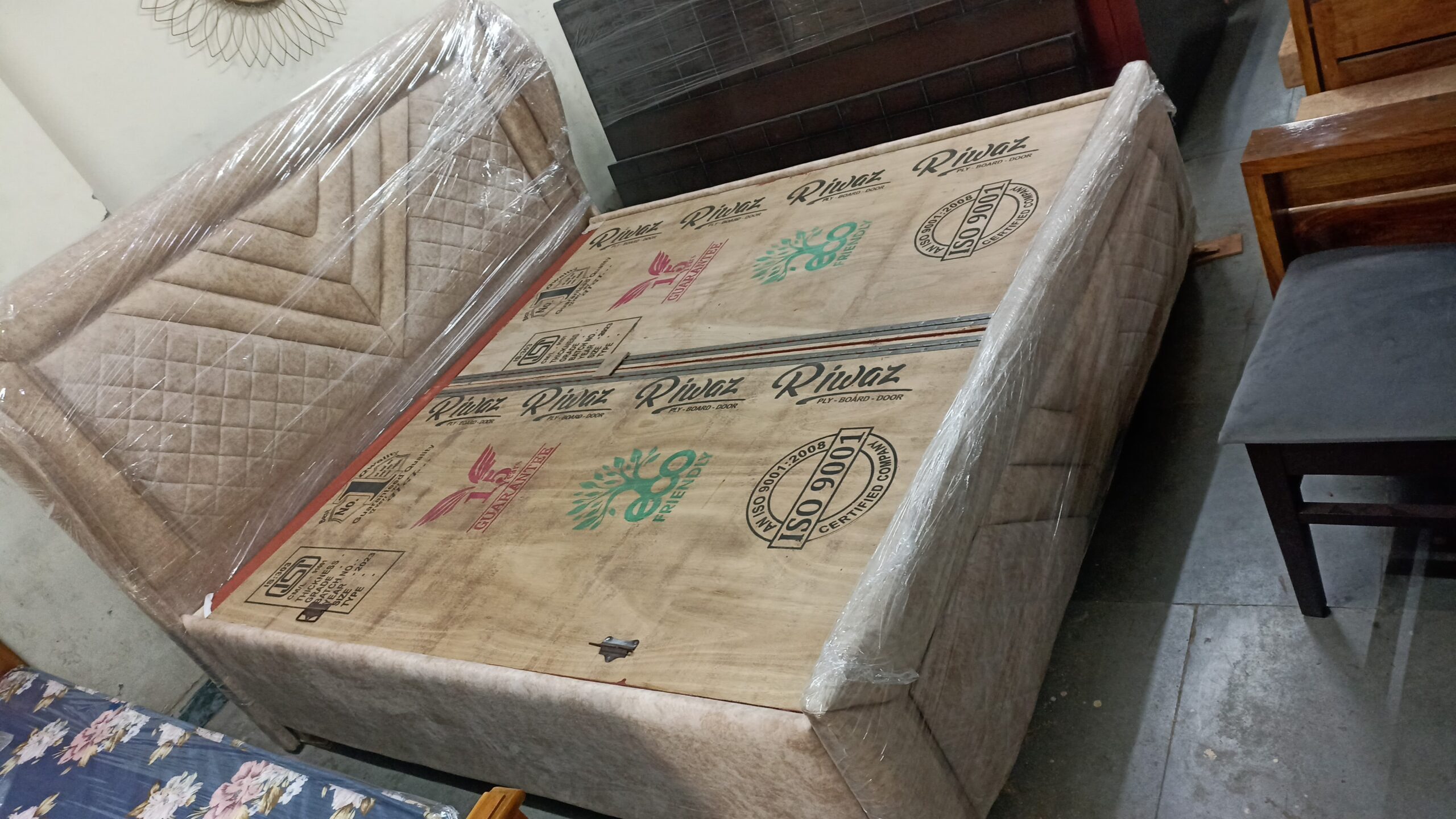 Double Bed in Cushion Cube - Image 3