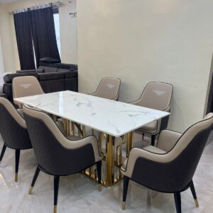 Dining Table With Chairs 6 Seat