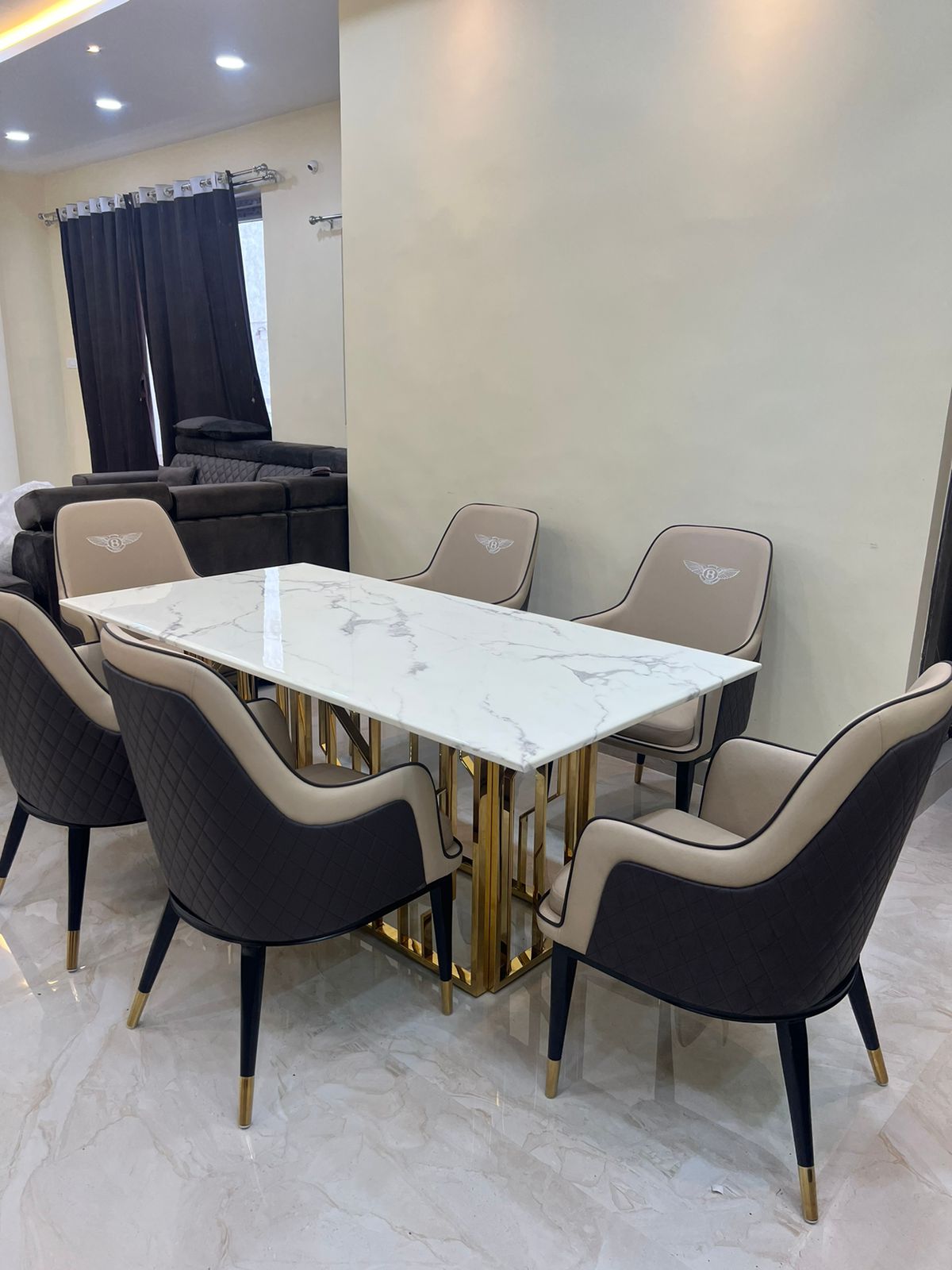 Dining Table With Chairs 6 Seat