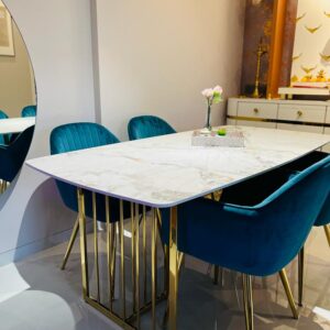 Wooden Dining With 4 Seater