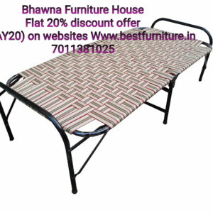 Plastic Niwar Folding With Iron Pipe