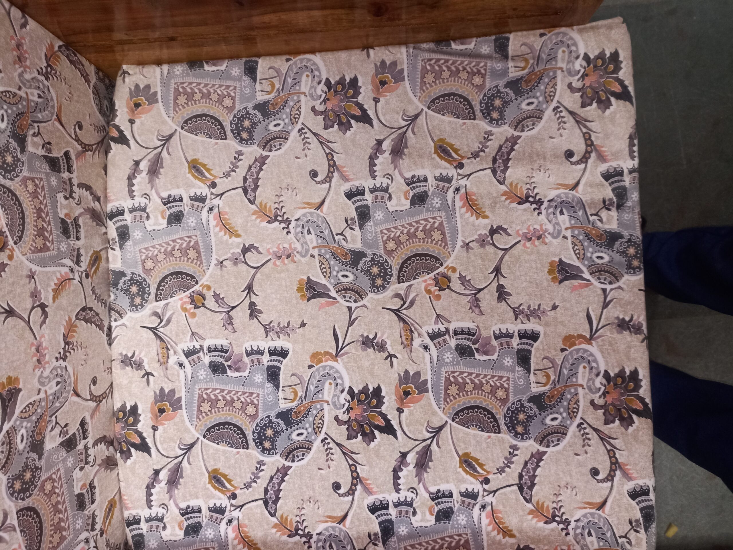 Wooden heavy sofa set solid - Image 3