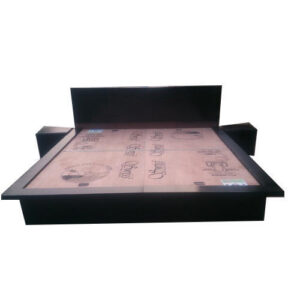 Low-Floor Bed Style Wooden Bed