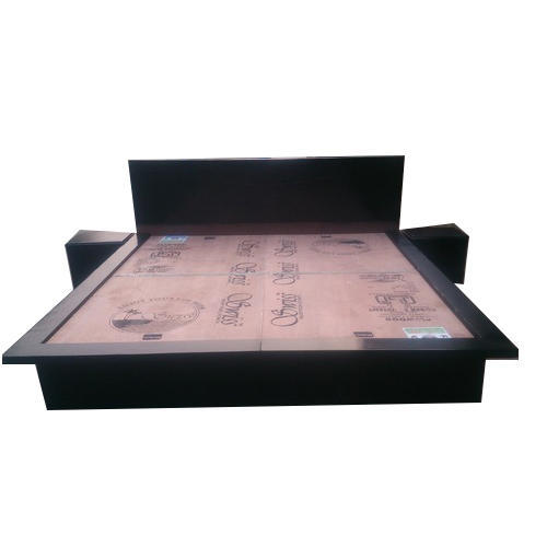 Low-Floor Bed Style Wooden Bed